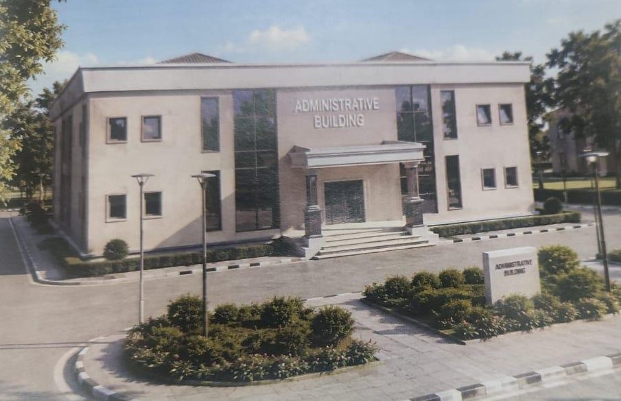 Artist impression of the Administrative Building