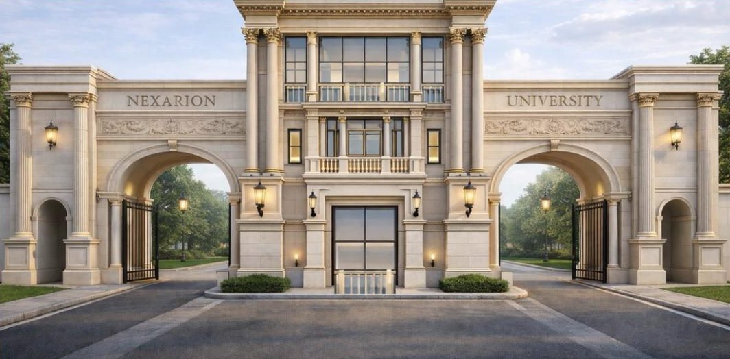 Artist impression of the main gate